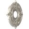 Ekena Millwork Attica PVC Ceiling Medallion (Fits Canopies up to 5"), Brght Coat Aluminum, 13"OD x 3 1/2"ID x 3/4"P CMP13ATBAL - alternate 3